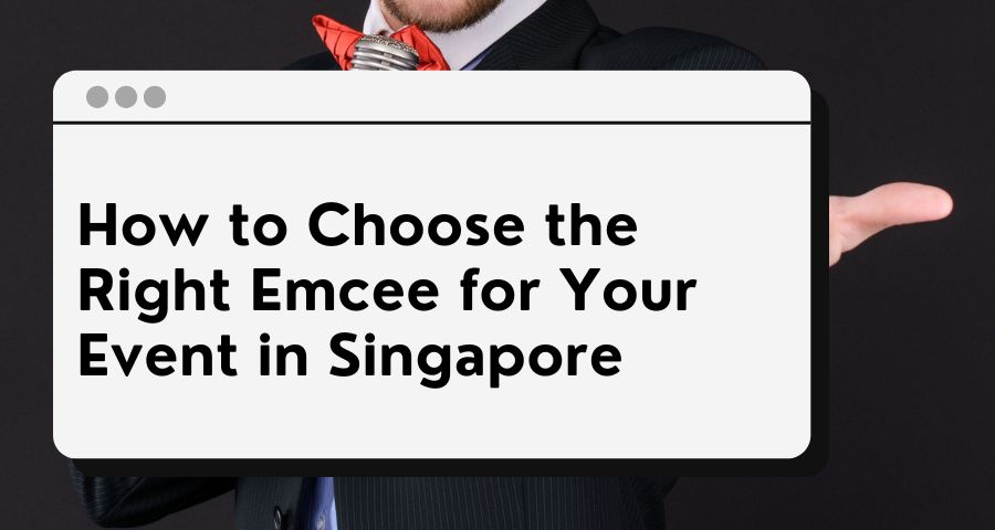 emcee singapore