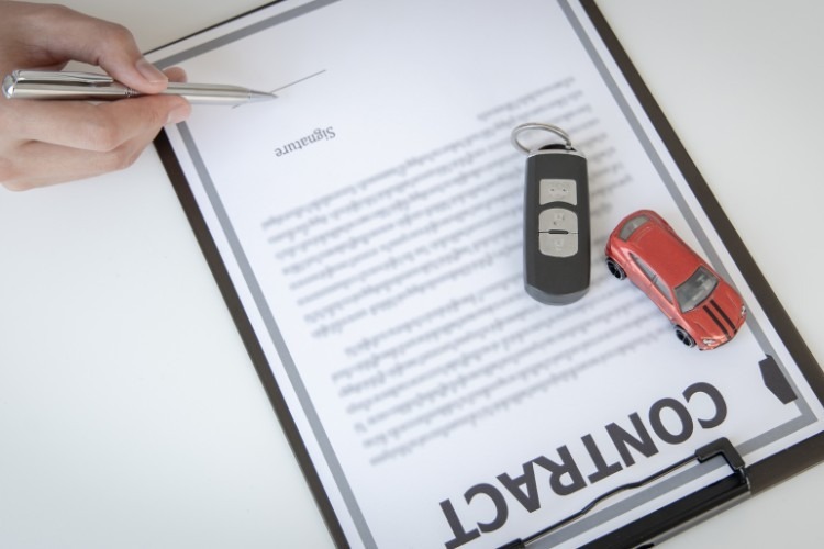 Contract for car rental
