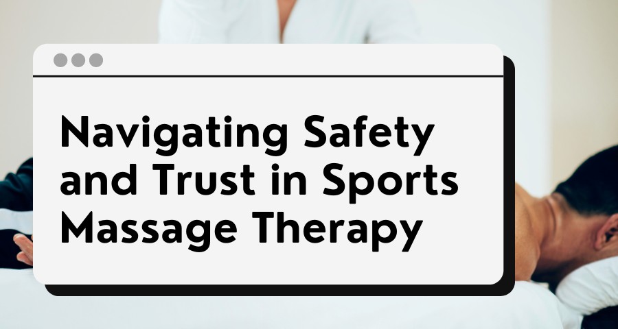 sports massage therapist in Singapore