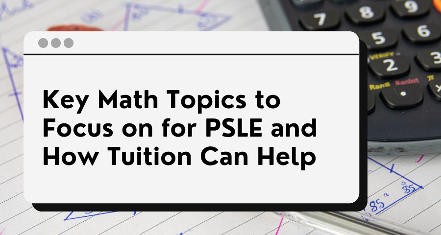 Key Math Topics to Focus on for PSLE and How Tuition Can Help - The ...